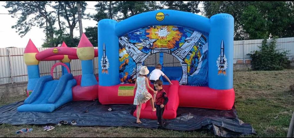 Castel, tobogan, topogan gonflabil