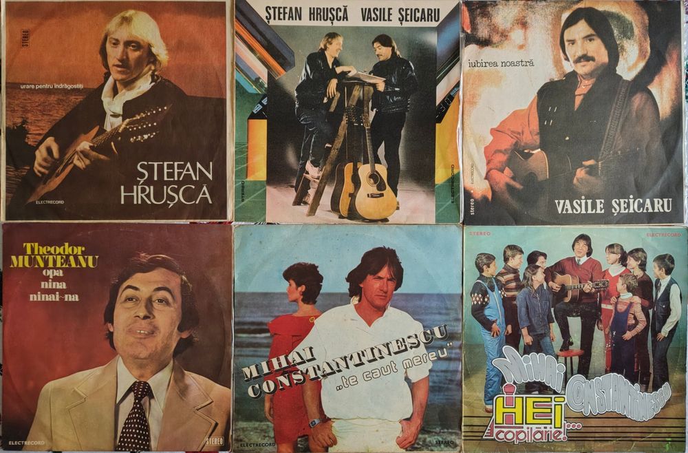 Discuri vinil muzică ușoară românească
