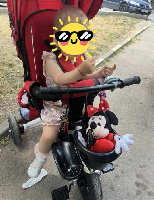 Tricicleta cu pozitie de somn