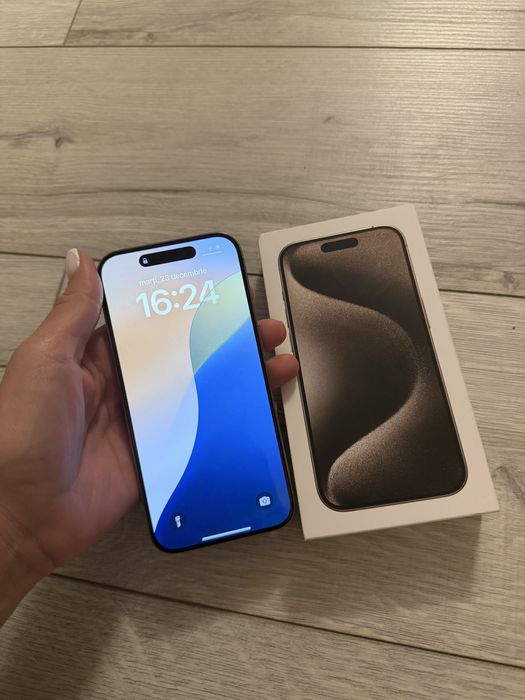 Iphone 15 Pro , Natural Titanium , 128GB