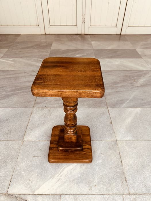 Масивна скандинавска поставка за цвете / странична масичка - Швеция