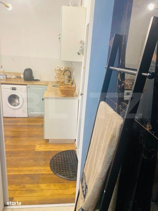 Garsoniera moderna, complet utilata si finisata cu gust - zona Steagu