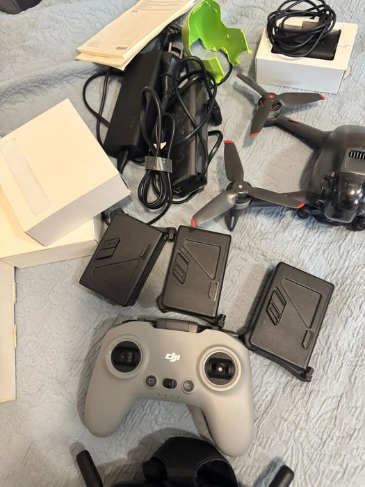 Dji fpv квадрокоптер полный комплект