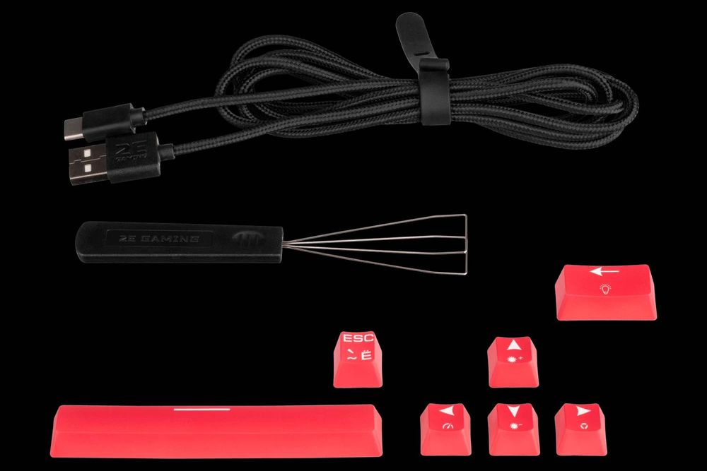 Игровая клавиатура 2E Gaming KG380 RGB  Gateron | BLUE Switch WL BLACK