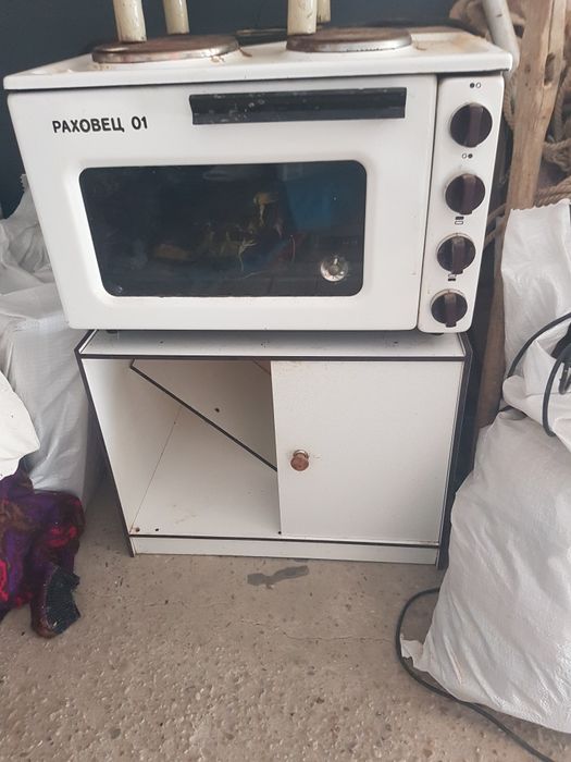 Продава се руска пералня, печка Раховец, партигрил