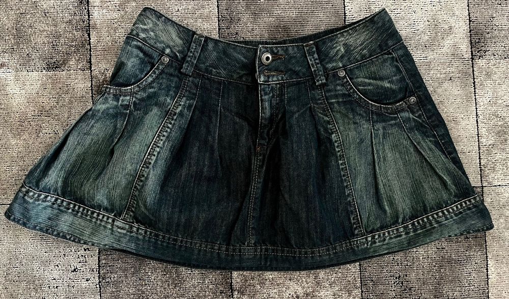 Fusta blugi Benetton-M
