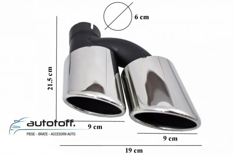 Difuzor bara spate Audi A3 8V Facelift (16-19) model S3 pentru bara Standard