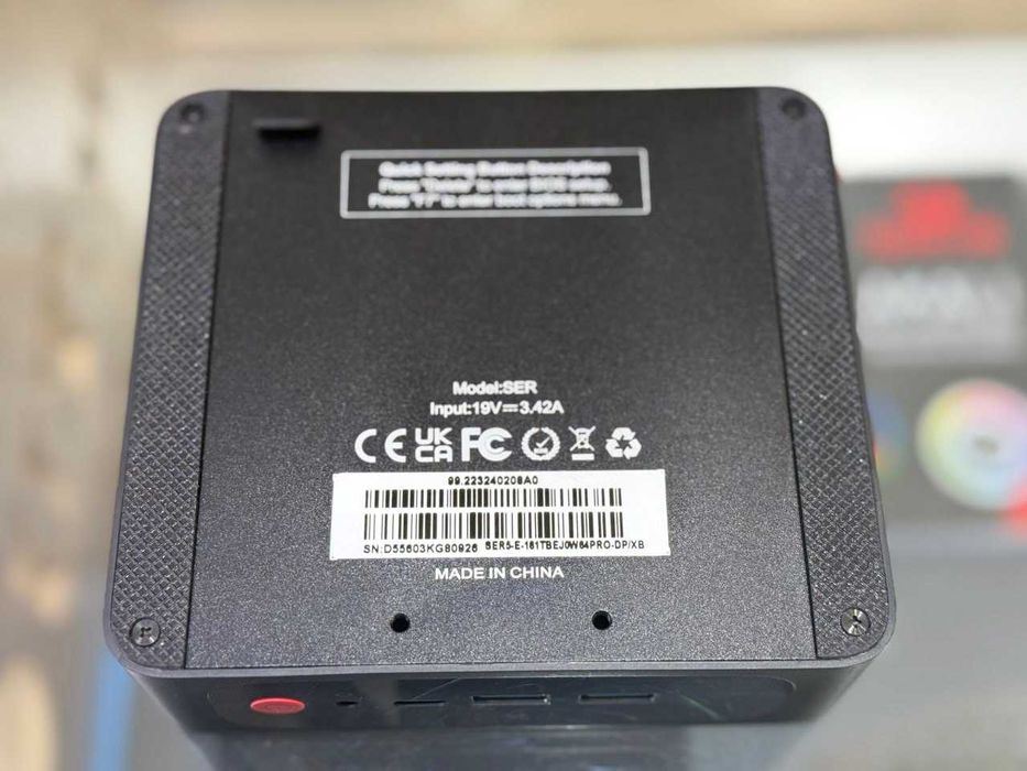 MiNi PC Beeling 5 PRO AMD Ryzen 5-5560U Видеокарта Radeon 3Gb  ram 16