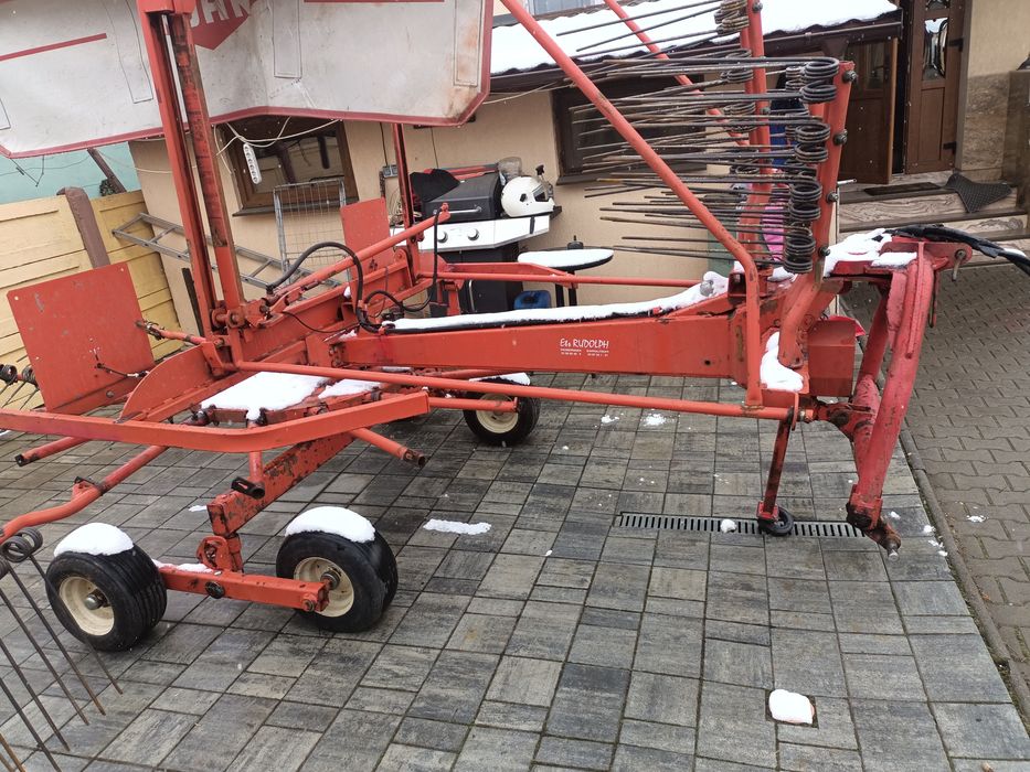 Greblă de adunat fan kuhn