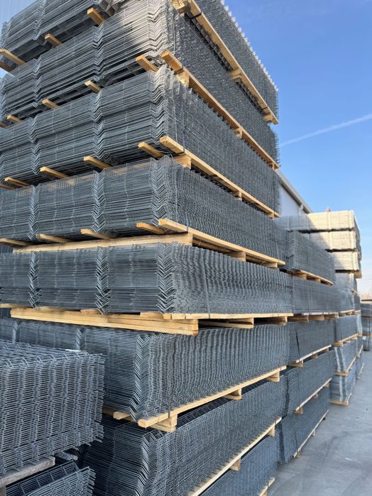 Panou bordurat zincat, verde, gri antracit, dublu