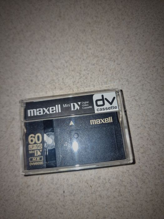 Maxell Видеокассета Maxcell MiniDV DV-60SP, 60 мин