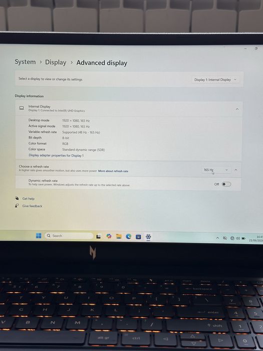 ACER NITRO V 15  RTX 5050 8GB | Intel Core i5-13420H | 16GB RAM | 165Hz