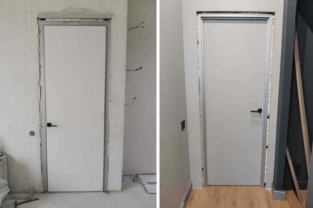 Установка дверей