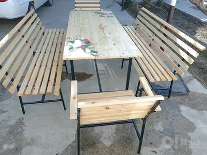 Stol Stullar Yog'ochdan