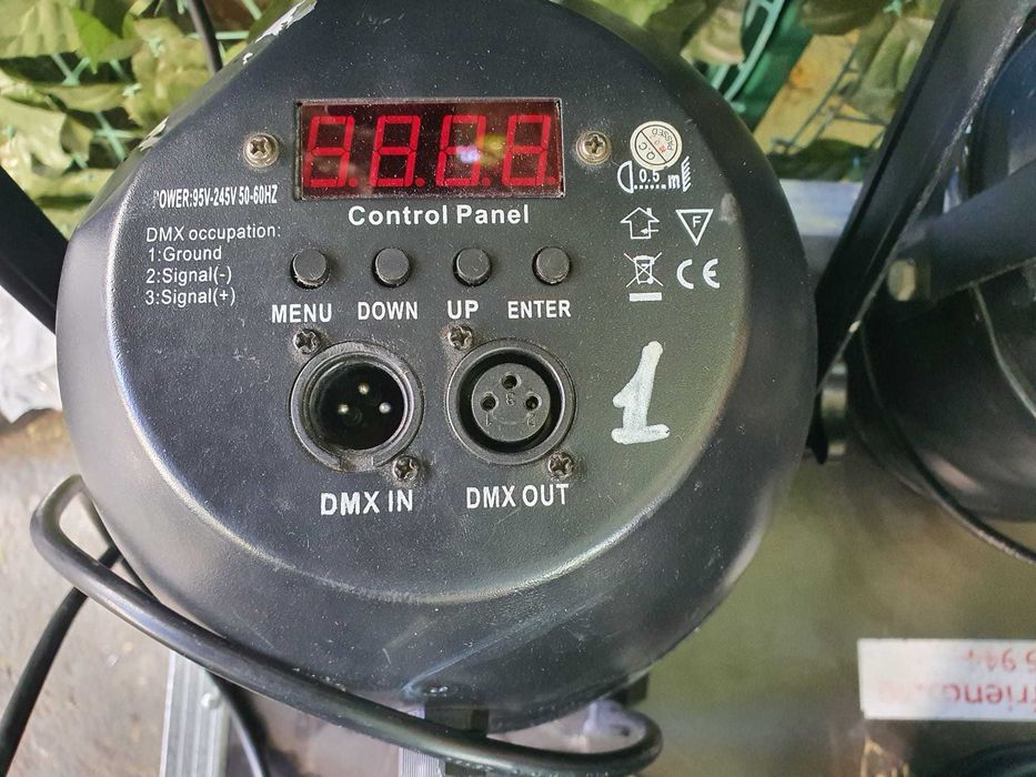 Par LED exterior 10 buc + case