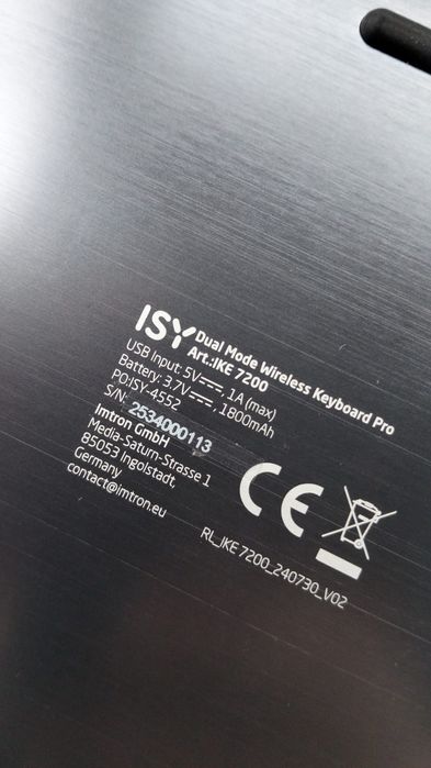 tastatura wireless ISY