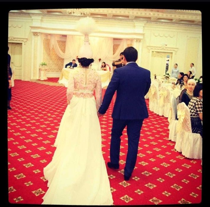 Свадебное платье на узату