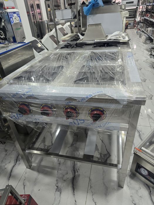 Газ плита 6 конфорки газ плита Gaz plita газ плита из нержавейки gazpl