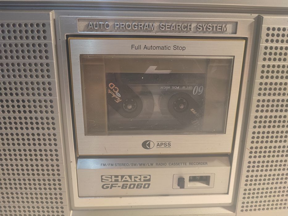 Radio casetofon Sharp GF 6060 recorder full automatic