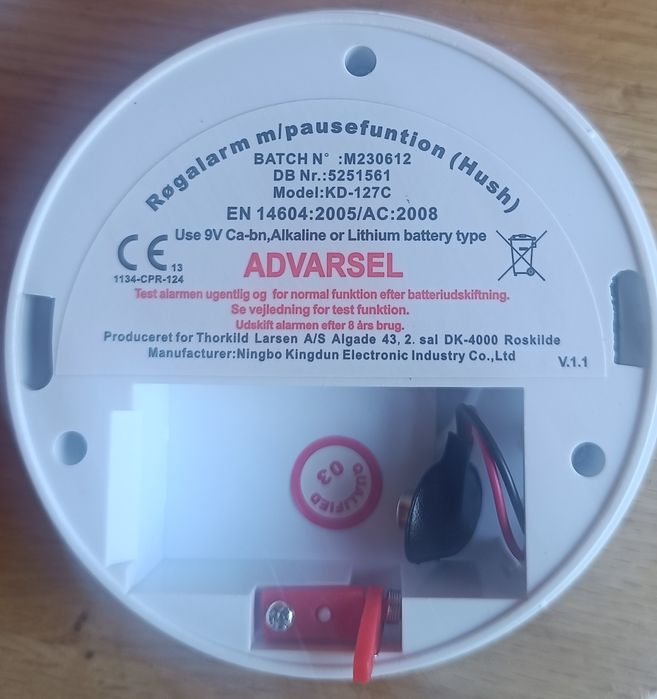 Detector clasic de fum