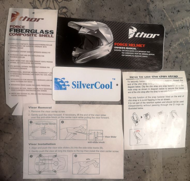 Мотошлем thor Force 2, размер L