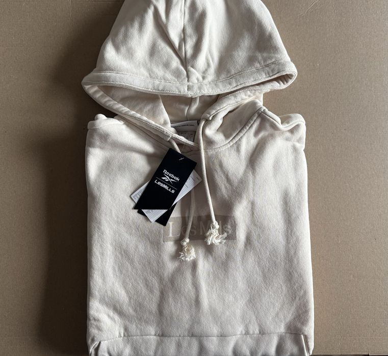 Reebok Les Mills Cotton No Dye Hoodie ОРИГИНАЛЕН мъжки суичър - XL