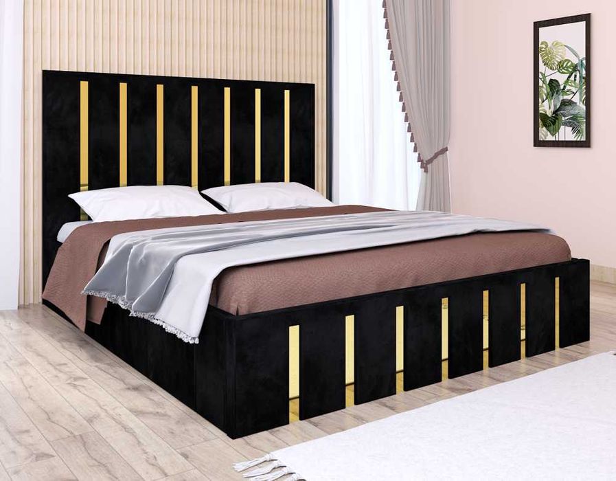 Paturi Tapitate Gri Bej Alb Negru Verde Maro Turcoaz B8