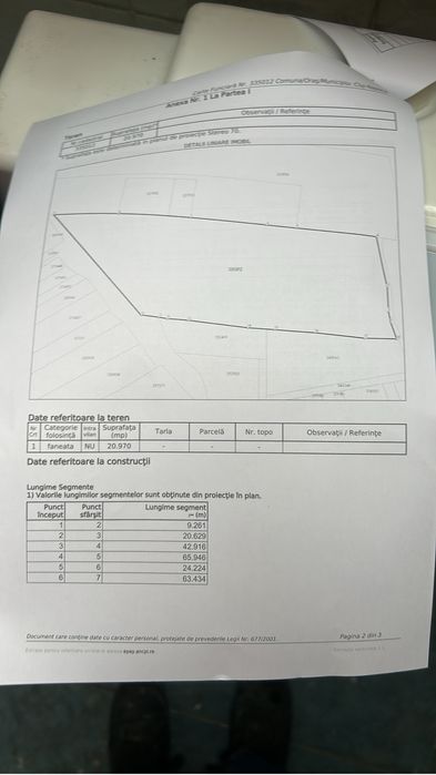 Vand teren extravilan strada colonia breaza langa paintball