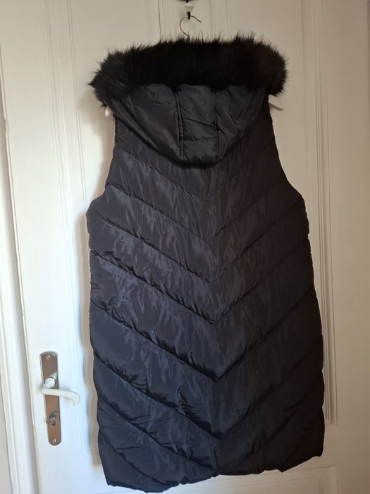 Дамски  елек с качулка