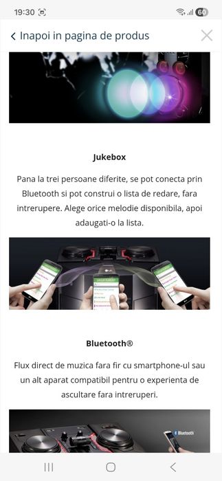 Boxa LG OM5760 1000w