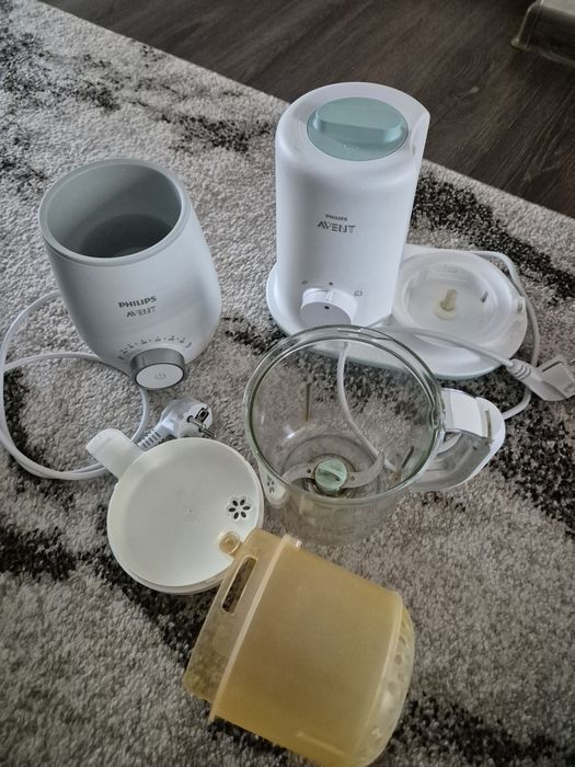 Incalzitor Philips Avent biberoane si aparat gatit cu aburi bebelusi