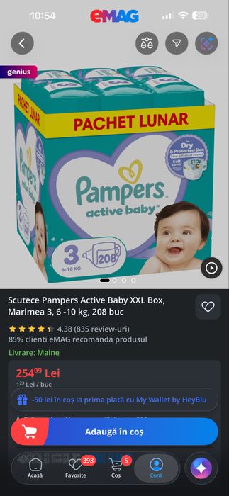Pampers nr 3