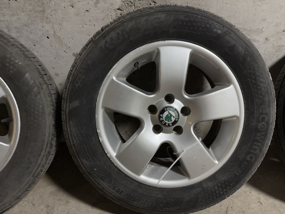 Джанти Enzo Germany с гуми Kumho - 195/65/15 , 66.5/57.1 , 5x112