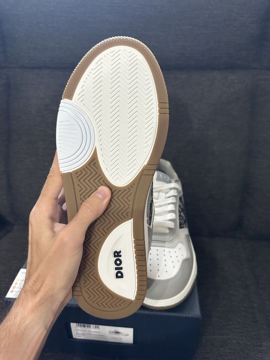 Dior B27 Low Gray White