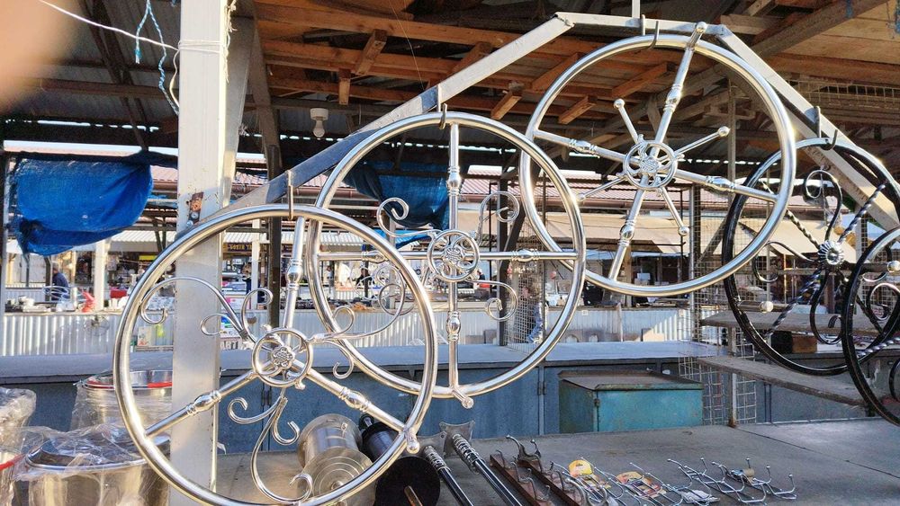 Coarba Volan grindei  rul din inox fantana put