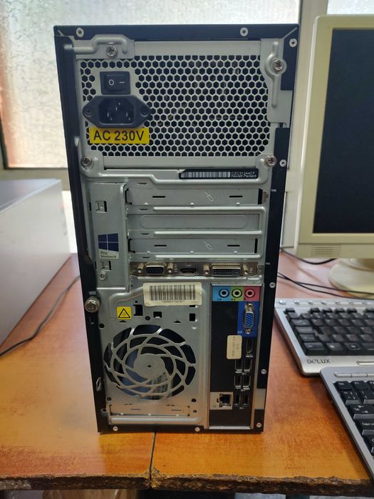 Компютър HPpro3500 MT 256 гб SSD(Нов) 8 gb ram + Video card