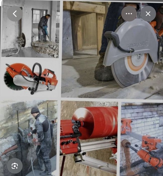 Алмазное бурение Алмазное Резка