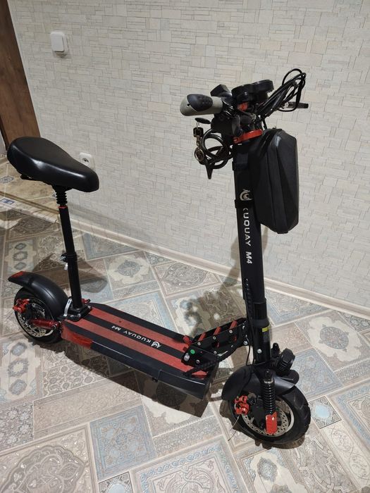 Электросамокат KUQUAY M4 13AH. 2024 красный