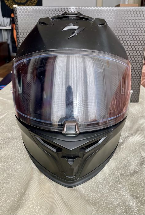 Каска Scorpion EXO-520 Smart Air + EXO-COM Bluetoo