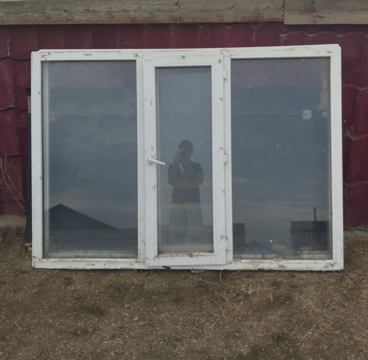 Пластик окно б/у