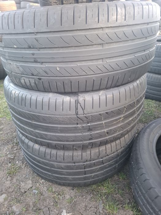 Vand set 4 anvelope 255 45 19 continentalal de vara bune