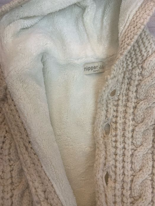 Комбинезон вязаный 3-6 месяцев