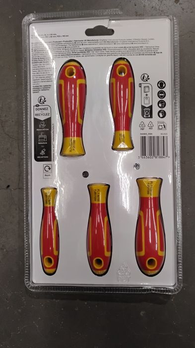 Set șurubelnițe electrician