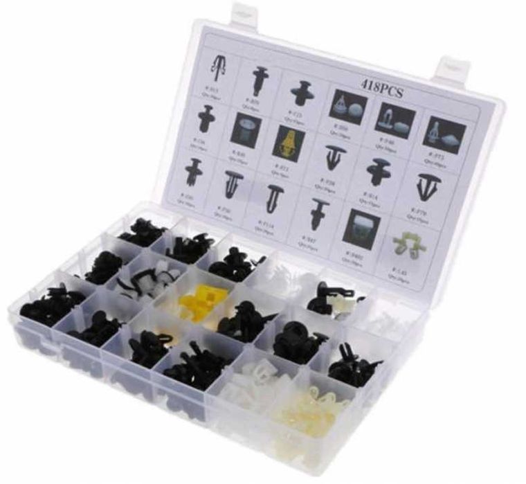 К-т щипки за Хонда, клипсове 418бр. За кори и др.