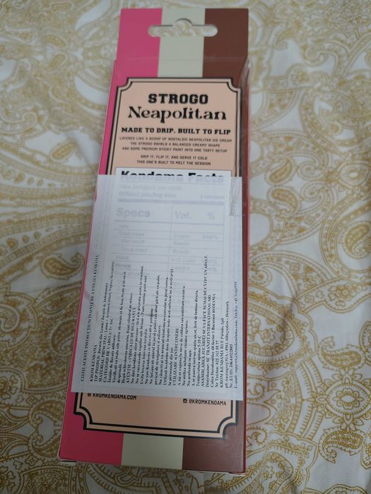 Kendama Strogo neapolitan utilizată o lună și jumatate