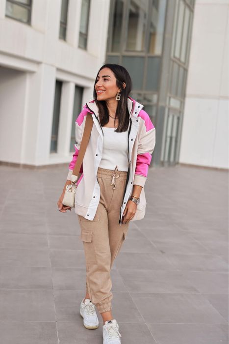 Jacheta Zara colorblock