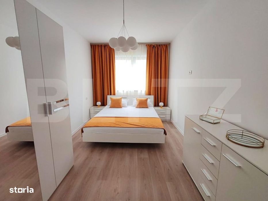 Apartament de inchiriat, 2 camere,52.50 mp, zona Tractoru-Coresi — fotografia 1