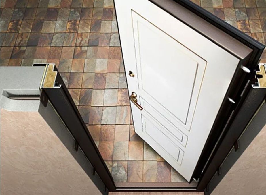 Установка входных дверей