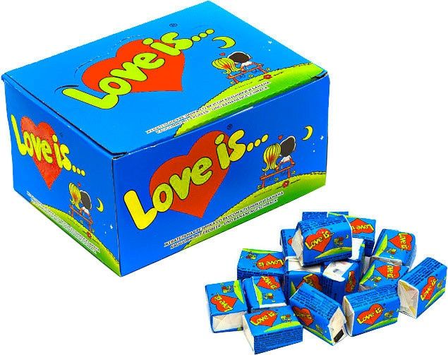 Love is… — турецкая Жевательная резинка