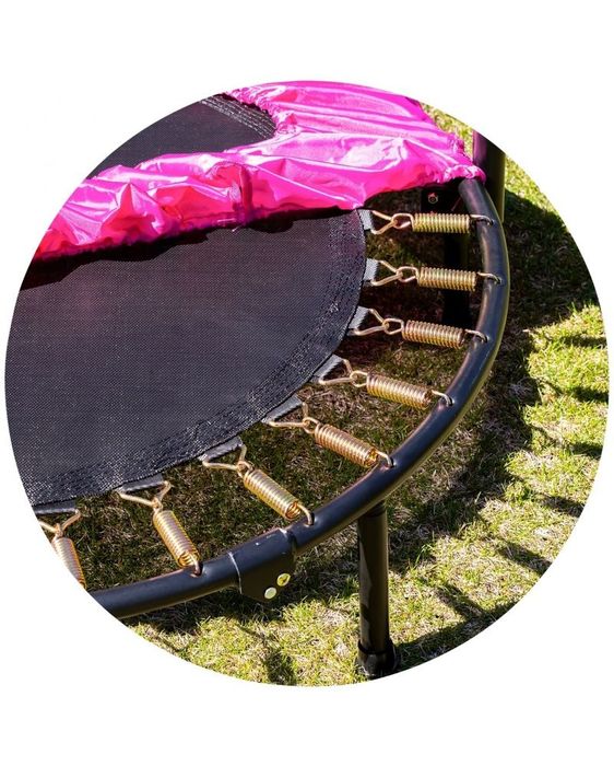 Детски батут с дръжка, в 2 цвята